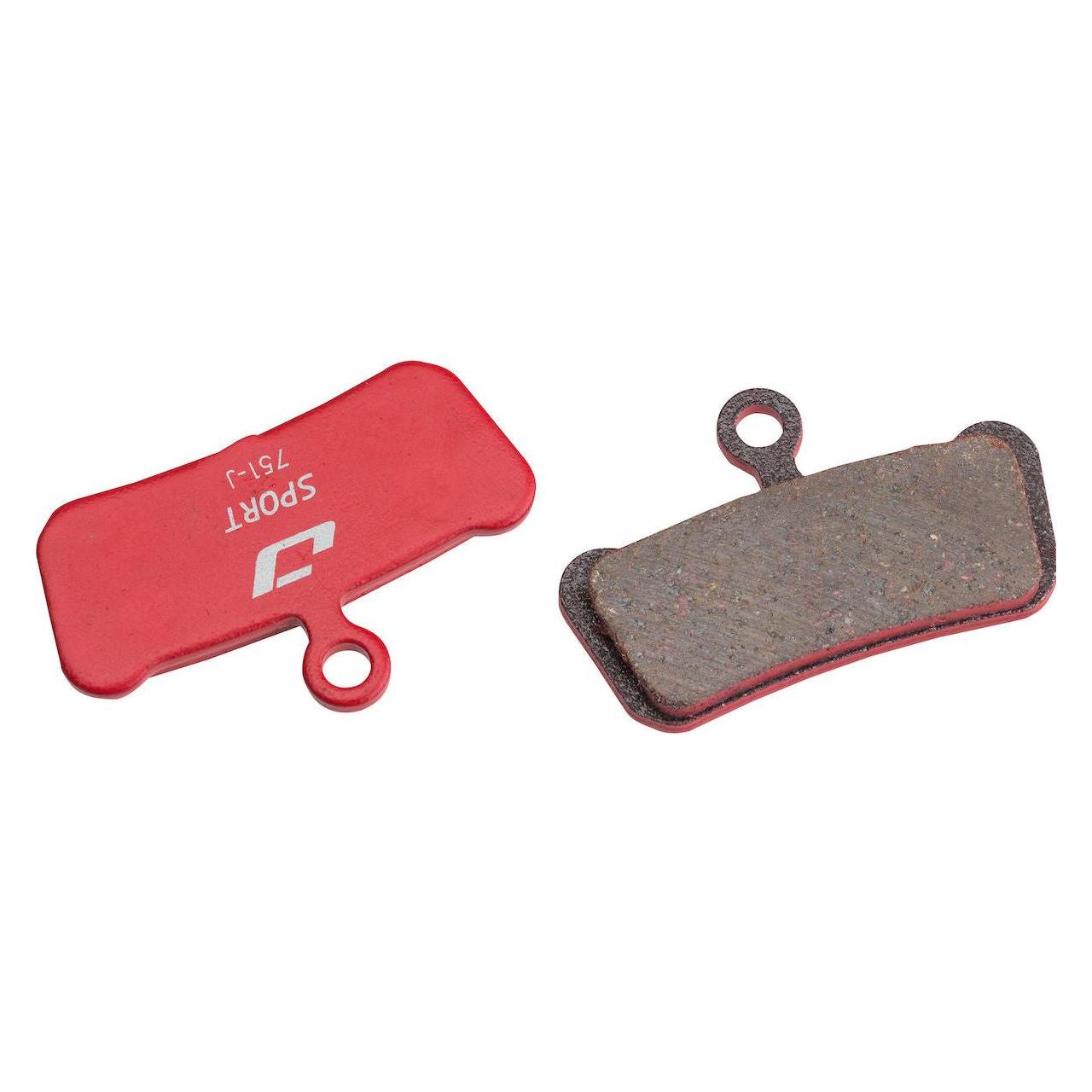 Jagwire Bremsbeläge SPORT Disc Brake Pads (SRAM, Semi-Metallisch) (204596)