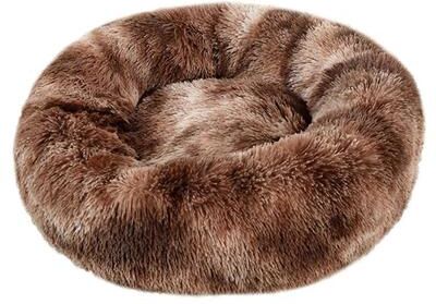 Uplifted Finds Super Soft Cloud Fleece Sleeping Nest tie dyed Coffee 40 Cm