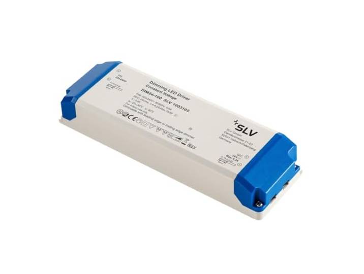 SLV led voeding led voeding 100 W 24 V TRIAC DIMBAAR/wit dimbaar