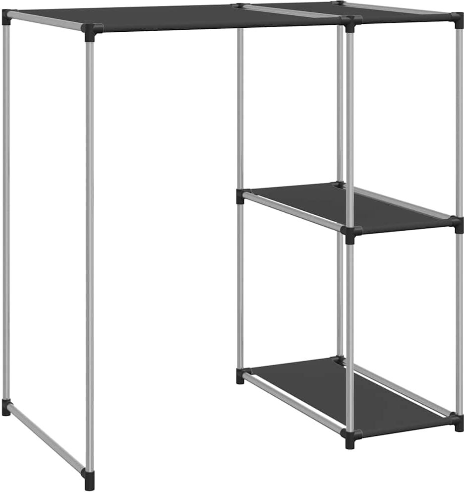 vidaXL Support de rangement sur la machine à laver Noir 87x55x90,5 cm