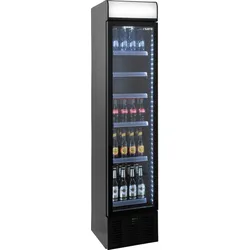 SARO Getränkekühlschrank, Werbetafel-schmal, DK 134 PRO