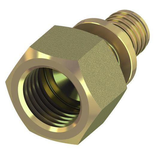 TECE TECEflex Übergangsmuffe Rotguss d= 63mmx2 IG (705110)