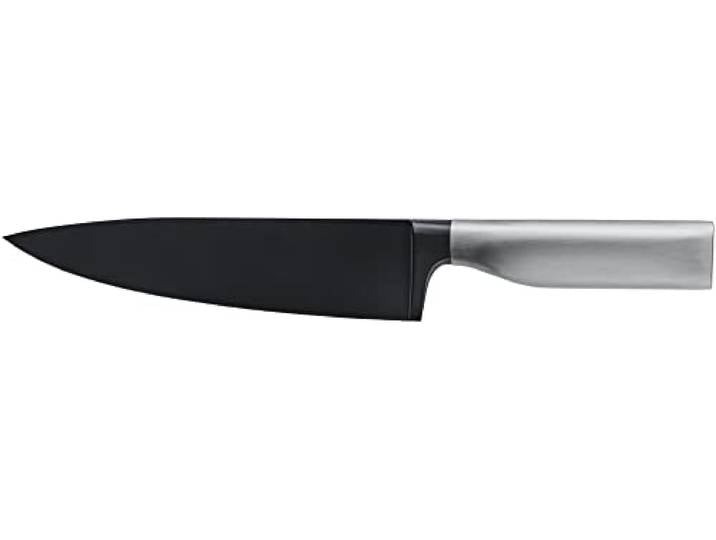 WMF Ultimate Black Kochmesser 34 cm, Made in Germany, Küchenmesser, Diamond Cut, Klinge 20 cm, sicherer Fingerschutz, ergonomischer Griff