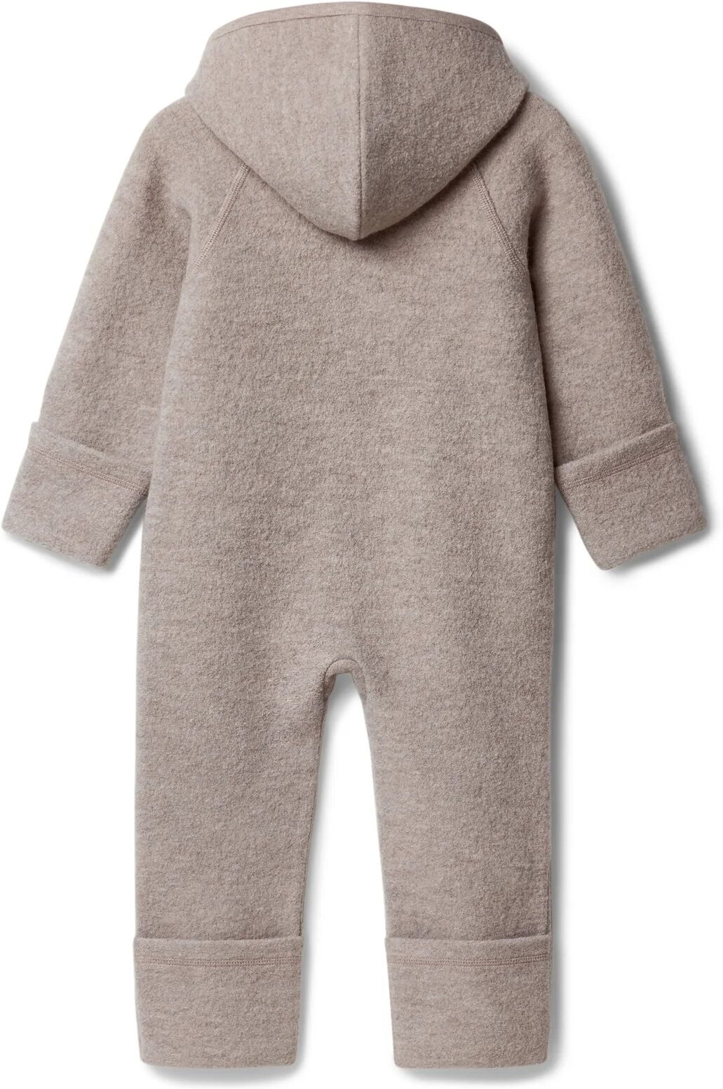 Tchibo - Baby-Walkoverall mit Wolle - Baby - Gr. 62/68 - weiss