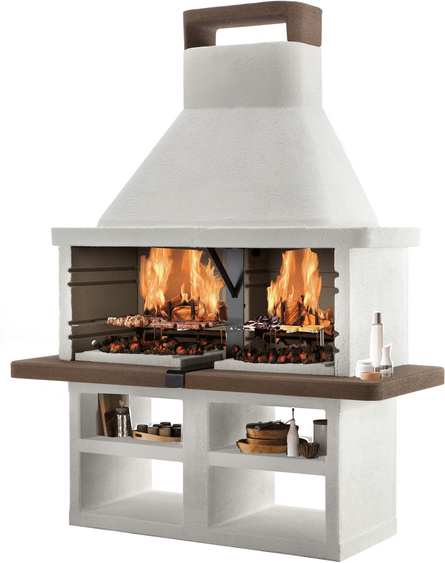 Palazzetti Argos - Barbecue in muratura 3 in 1