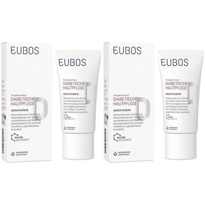 Eubos Diabetische Haut Pflege Gesicht Creme 2x 2x50 ml