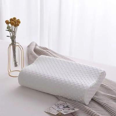 Inspired Finds Orthopedic Memory Foam Long Pillow Ergonomic Neck & Maternity Support Cushion For Better Sleep diamond Grey 19.69x11.81x3.94in