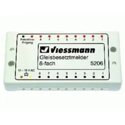 Viessmann 5206 - Gleisbesetztmelder, 8-fach