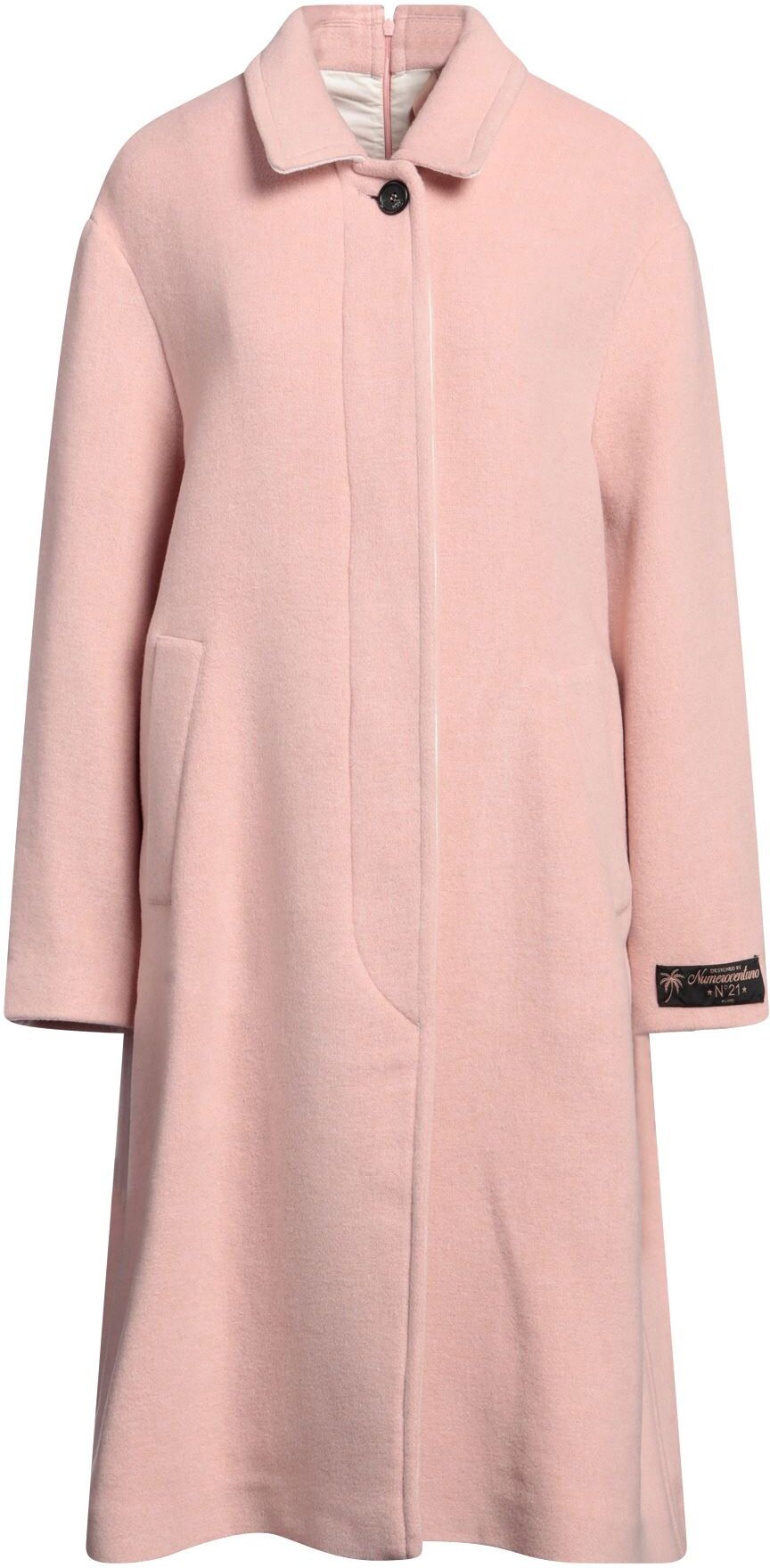 N°21 Abrigo Mujer Rosa 38 Mujer