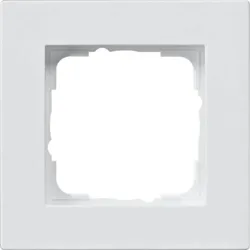 Gira Abdeckrahmen 1-fach reinweiß 0211295