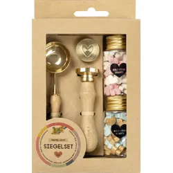 folia Siegel-Set PASTEL LOVE mehrfarbig
