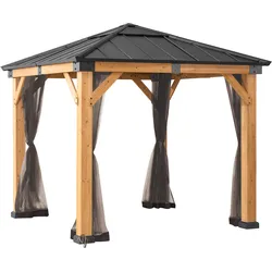 Sunjoy Netz für Zedernholz Gazebo 273cm x 273cm