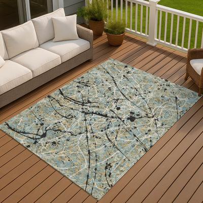 Addison Rugs Machine Washable Indoor/ Outdoor Modern Splatter Chantille Rug