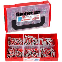 Fischer Dübel DUOPOWER FIXtainer Sortimentsbox - 535968 - 210 Stück