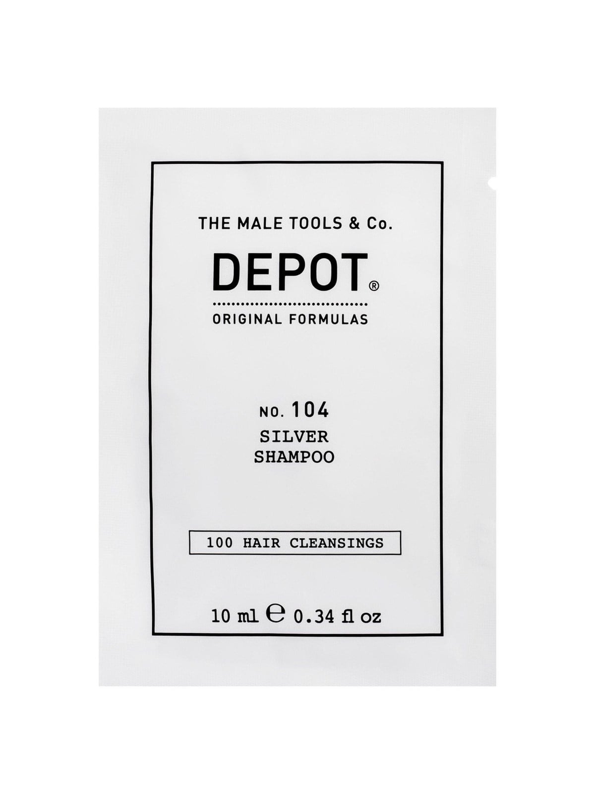Depot - No. 104 - Botanical Complex Hair Shampoo 10 ml