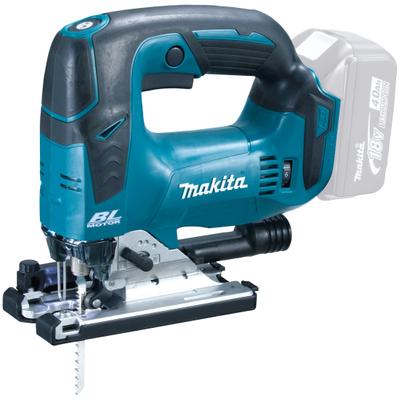 Akku-Pendelhubstichsäge MAKITA "DJV182Y1J / DJV182Z", blau (blau, schwarz), B:7,7mm H:208mm L:266mm, Sägemaschinen, 18 V, ohne Akku und Ladegerät