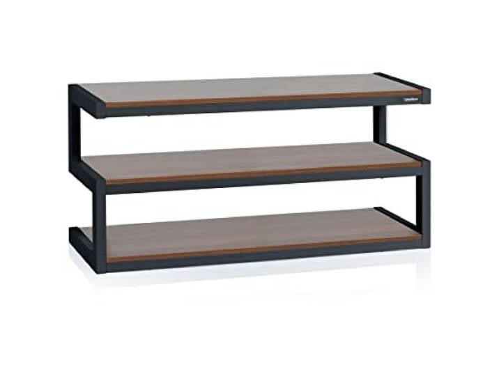 NorStone Esse TV-Bank, Schwarz / Walnuss
