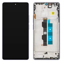 Xiaomi Display Unit fur Redmi Note 14S, Aurora Purple (Xiaomi Redmi Note 14), Mobilgerät Ersatzteile, Violett