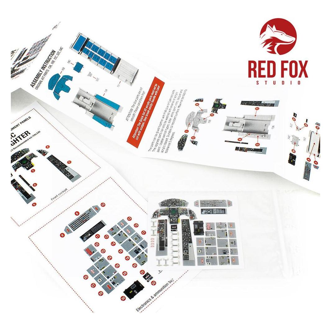 Red Fox 1/32 F-104C Starfighter (for Italeri kit) (RFSQS-32123)