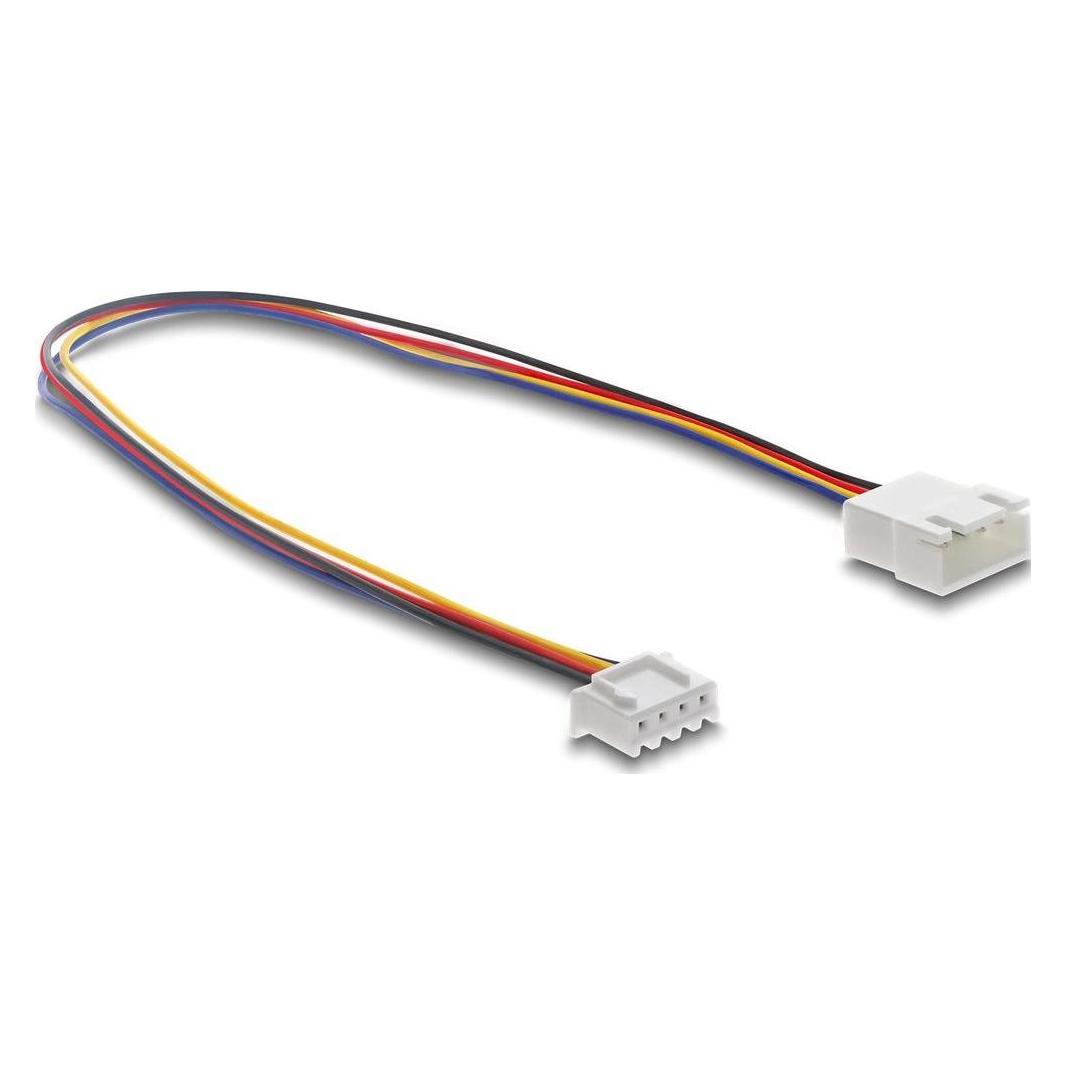 Delock Lüfter Verlängerungskabel PWM Stecker zu Buchse 4 Pin (30 cm, 4 pin CPU) (90868)