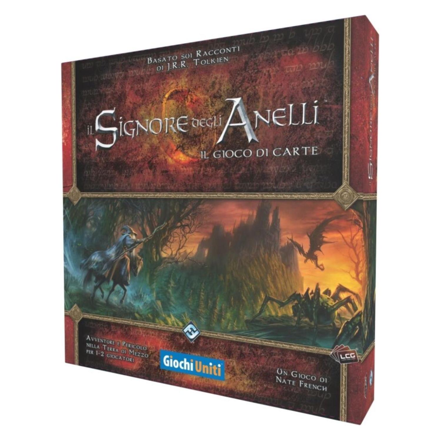 Giochi uniti GU651 Il Signore Degli Anelli Lord of The Rings LCG, Multicoloured (Italienisch, 1 - 4 Spieler) (42802535)
