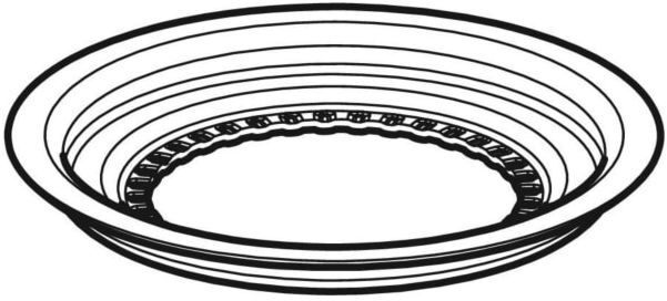 Geberit 244475001 für Bodenbeläge aus PVC