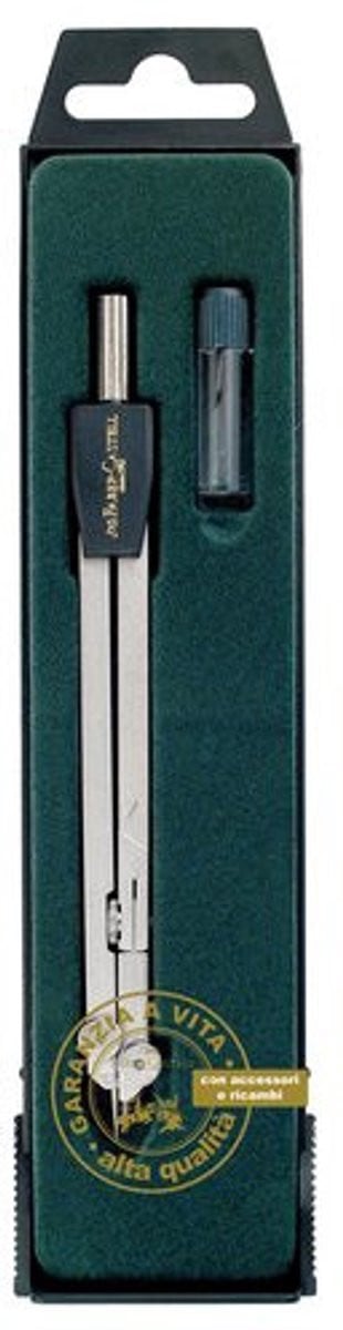 Faber-Castell passer Zwart, Zilver