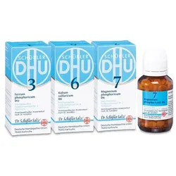 DHU Schüßler-Salze Kur mit dem Mineralsalz des Immunsystems 3x200 St