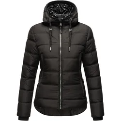 NAVAHOO Damen Steppjacke Warm gesteppte Winterjacke mit Kapuze Renesmee