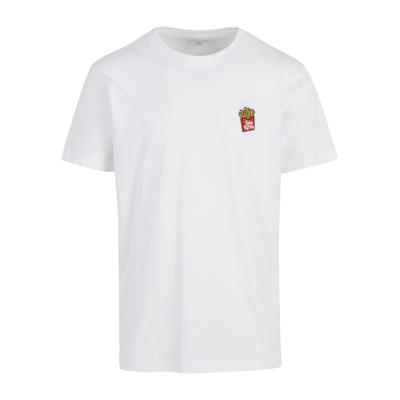 T-Shirt MISTERTEE "MisterTee Herren Today Is Fryday Tee", Herren, Gr. S, weiß, 100% Baumwolle, bedruckt, normal, Rundhals, Shirts T-Shirt
