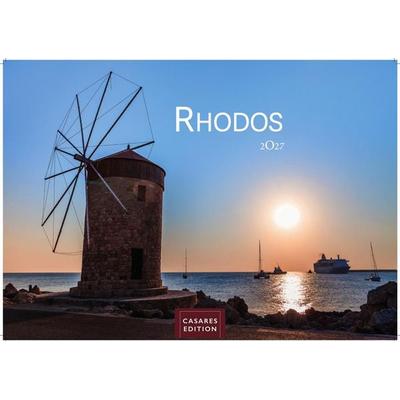 Rhodos Kalender 2027 – Wandkalender | Fotokalender Griechenland 24x35cm, Premium Qualität, Urlaub, Ferien, Reise & Lifestyle – Perfekt für Rodos Fans