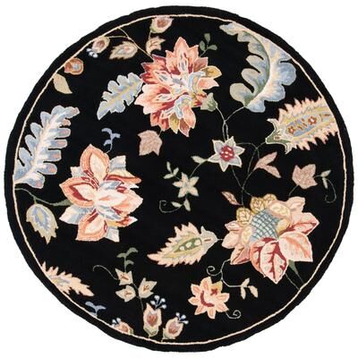 SAFAVIEH Handmade Chelsea Joana French Country Floral Wool Area Rug
