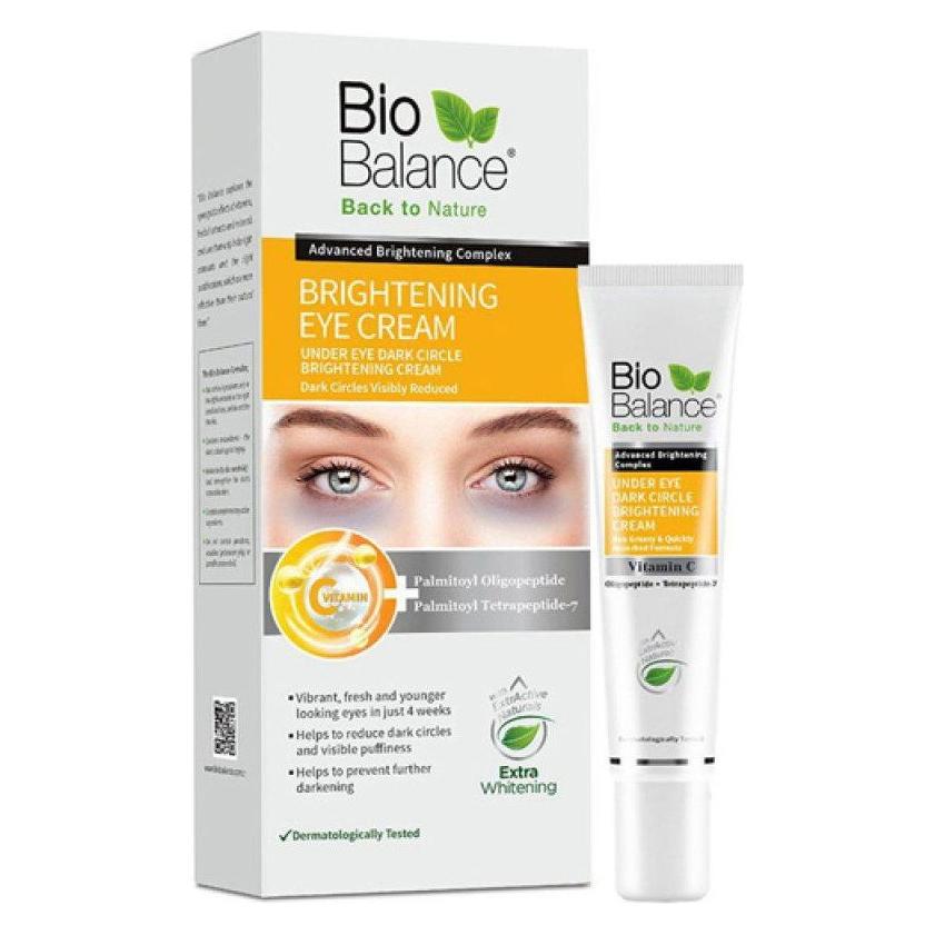 Biobalance Bio Balance Aufhellende Augencreme für Tag und Nacht, 15 ml (Augenpflege Crème, 15 ml, Tag + Nacht) (74847952)