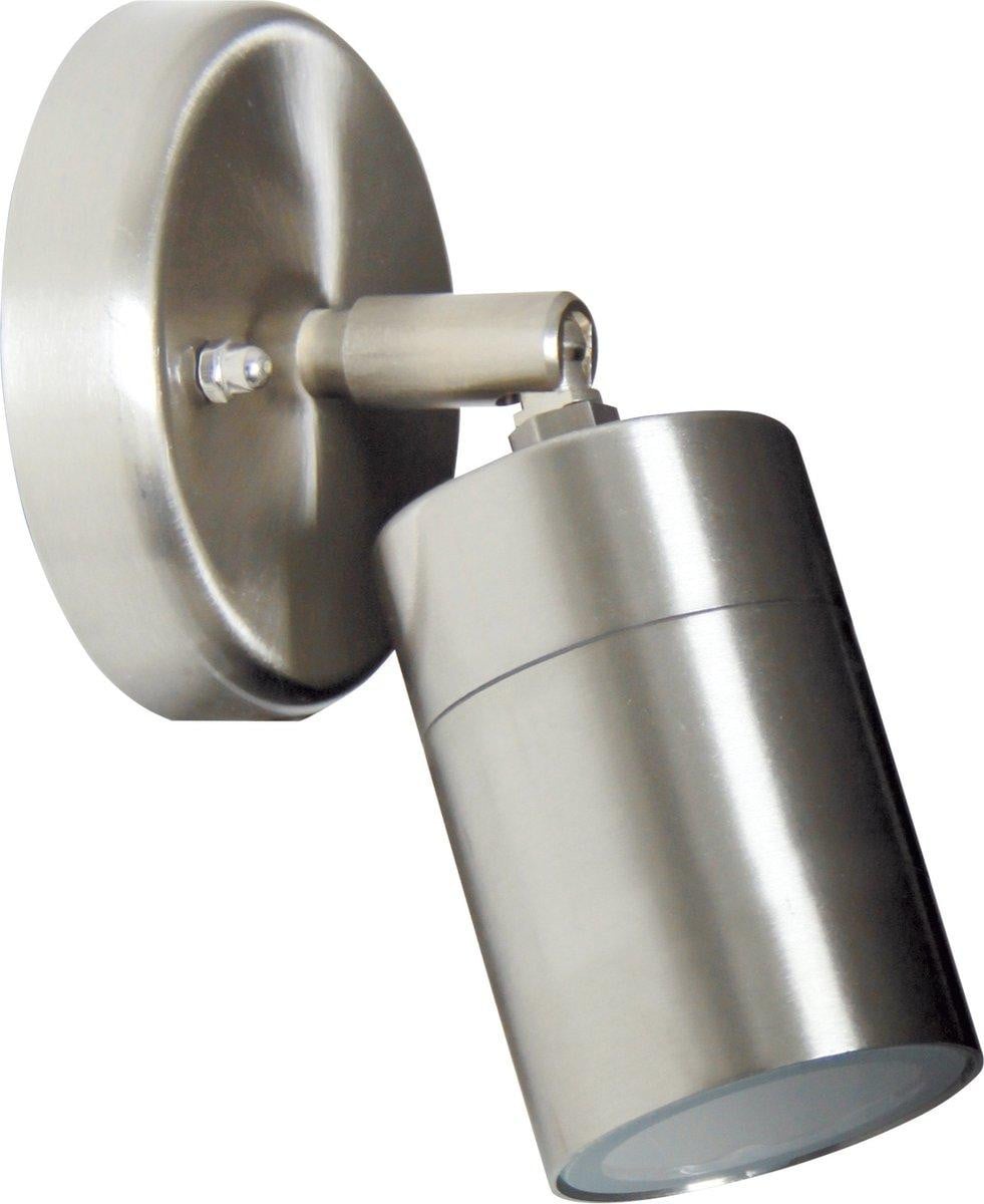K.S. Verlichting Muurspot Downlighter Grijs