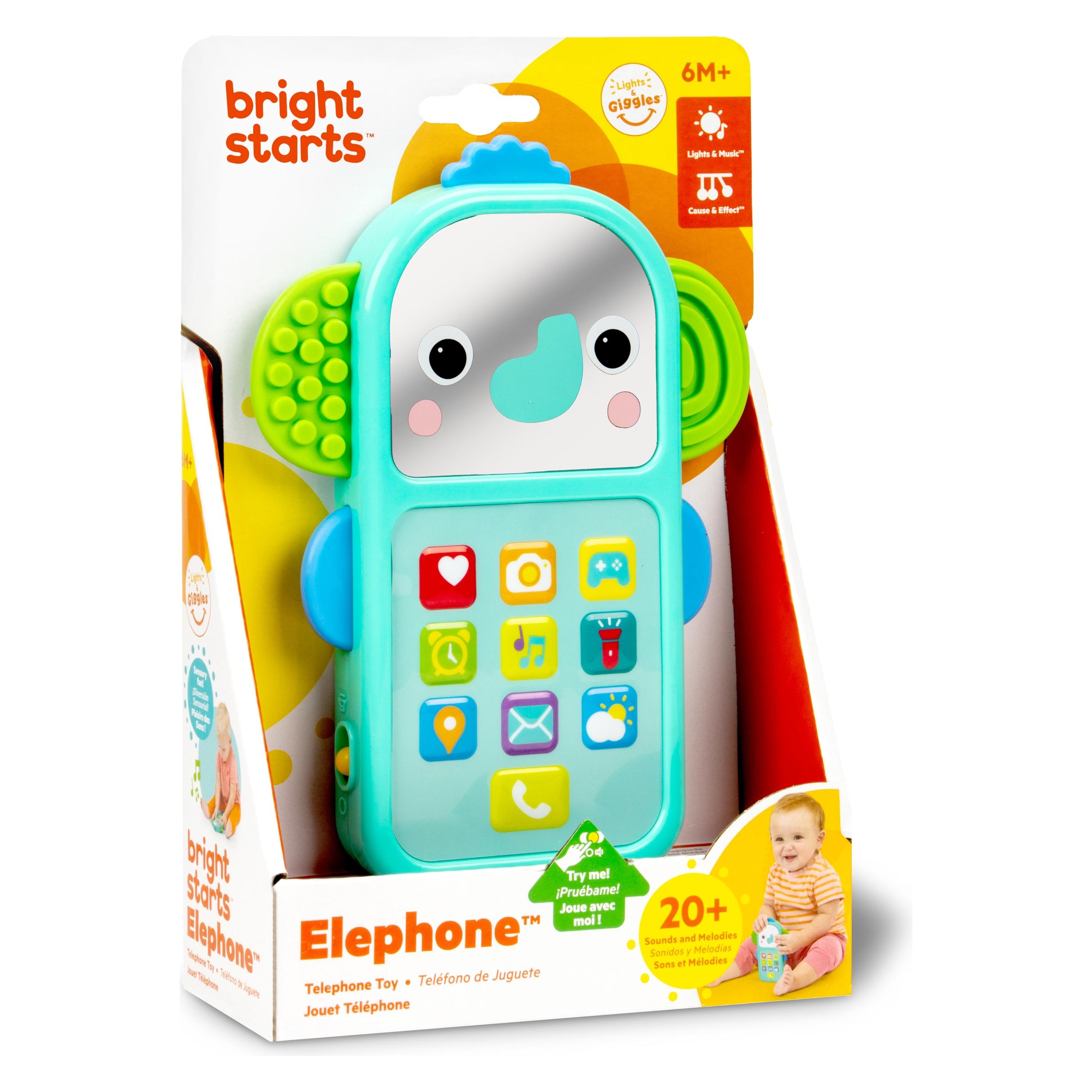Bright Starts Elephone legetøjs-telefon (BS-17226)