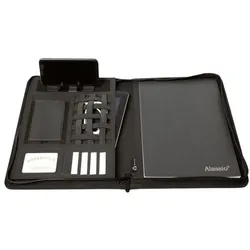 Jüscha Reißverschlussmappe A4 »RPET« aus Recycling-Material grau, 33.5x0.4x26.5 cm