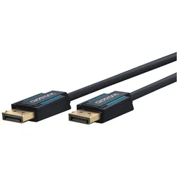 clicktronic DisplayPort — DisplayPort (2 m), Videokabel, Blau