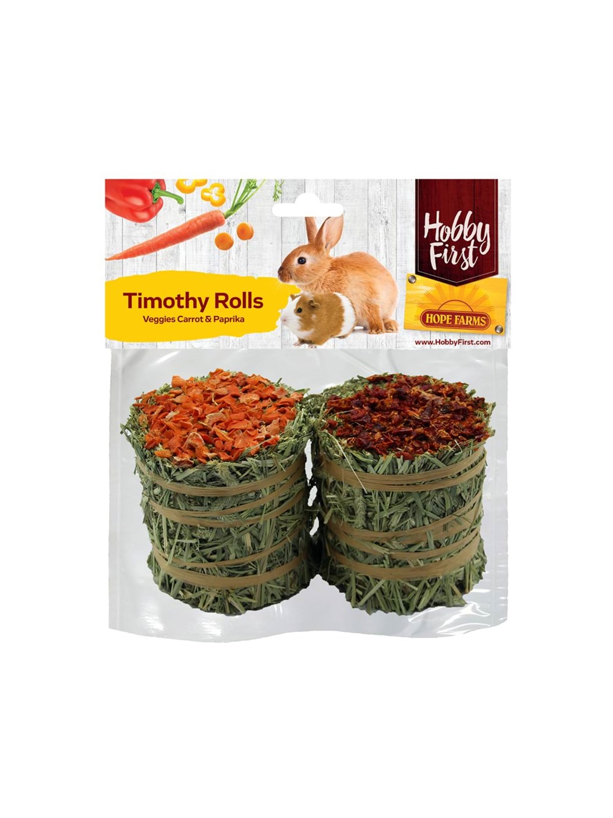 Hobby First HF Hopefarms Timothy-Rolle Gemüse 200 g