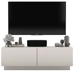 TV-LOWBOARD Enjoy Kaschmir matt 120 cm mit Sockel