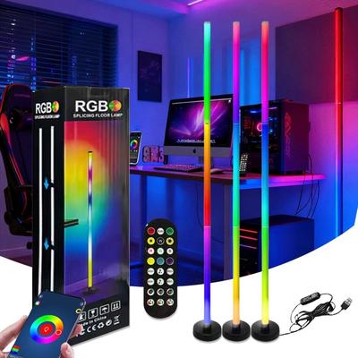 Uplift Picks LumiBeat RGB Corner Floor Lamp With Music Sync Remote Control Design LumiBeat RGB Corner Floor Lamp With Music Sync Remote Control Design