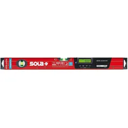 Elektronische-Wasserwaage Sola REDM 60 digital, 600 mm, 2 Libellen mit Magnet