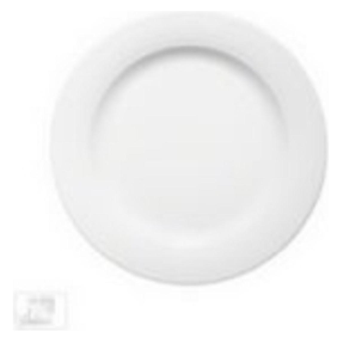 Bauscher Teller Dialog flach 20cm weiss (12x, 20 cm) (515124)