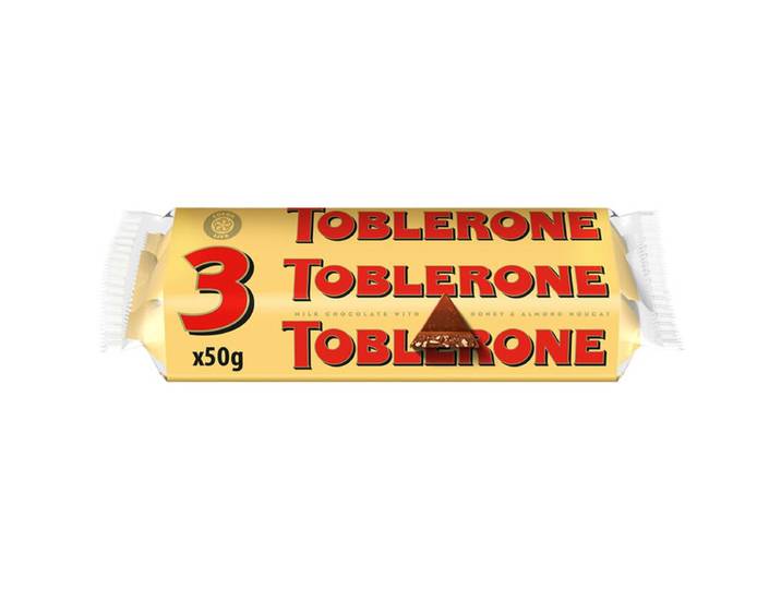 Toblerone Lait - 3 x 50 g