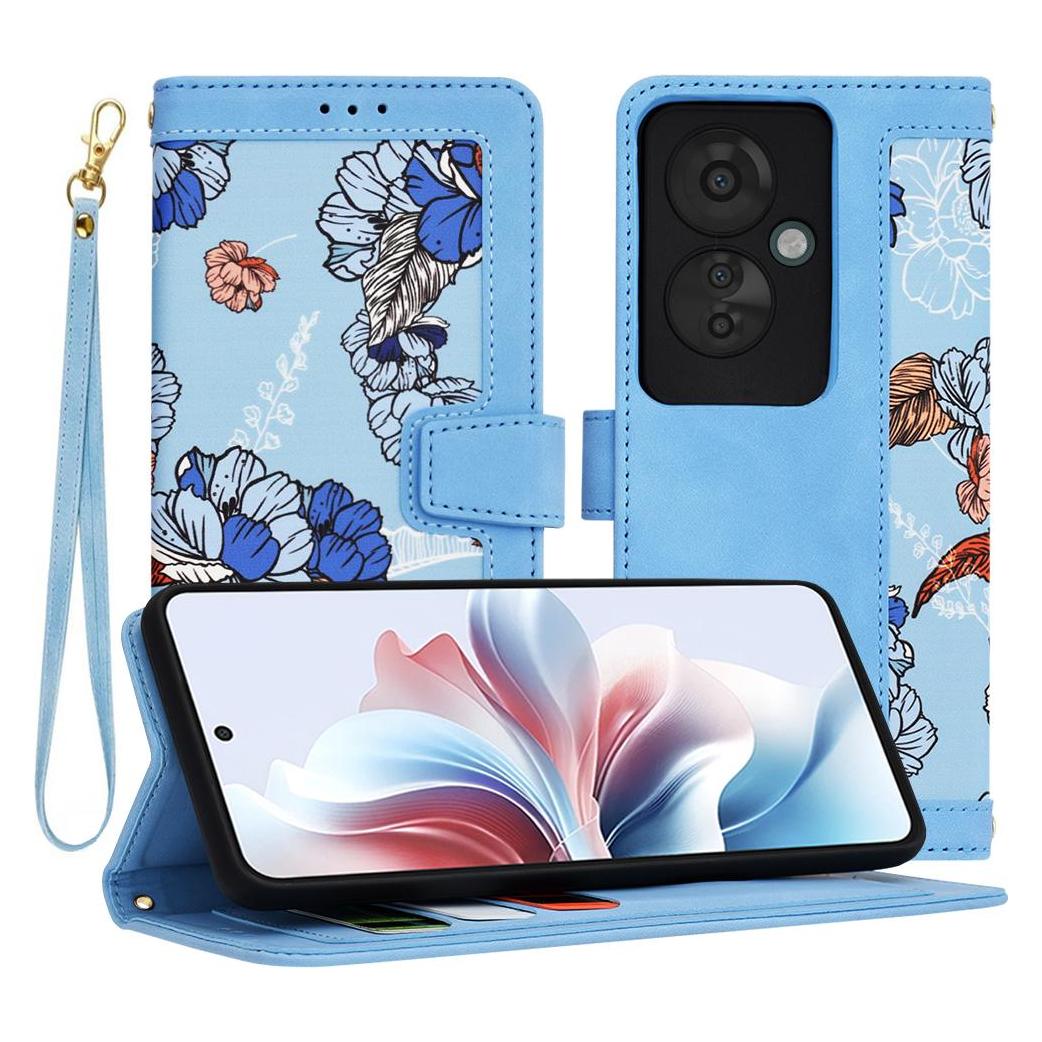 Techsuit - FlipCraft - Oppo Reno11 F - Vibrant Blue (Oppo Reno 11F) (56352314)