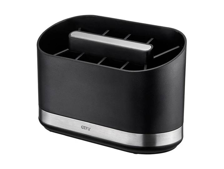 Besteckkorb GEFU Smartline , silber (silberfarben), Edelstahl, Besteckkörbe, Besteckkorb