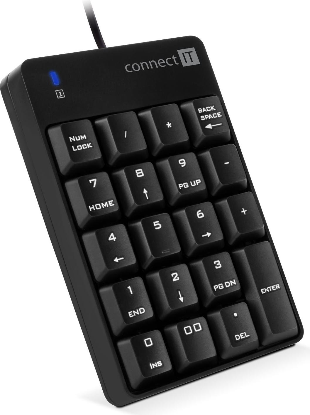 Connect IT CKB-0060-BK Mini USB-kabel, Zwart