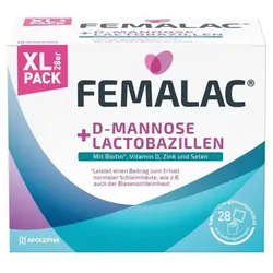 FEMALAC D-MANNOSE+LACTOBAZILLEN 28 St Pulver zur Herstellung einer Lösung zum Einnehmen