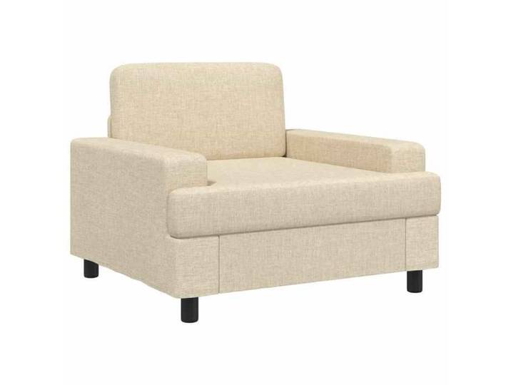 Elégance - Chic Fauteuil 1 place moderne - Fauteuil salon-séjour - Crème - Tissu - 110x98x85cm_0809543