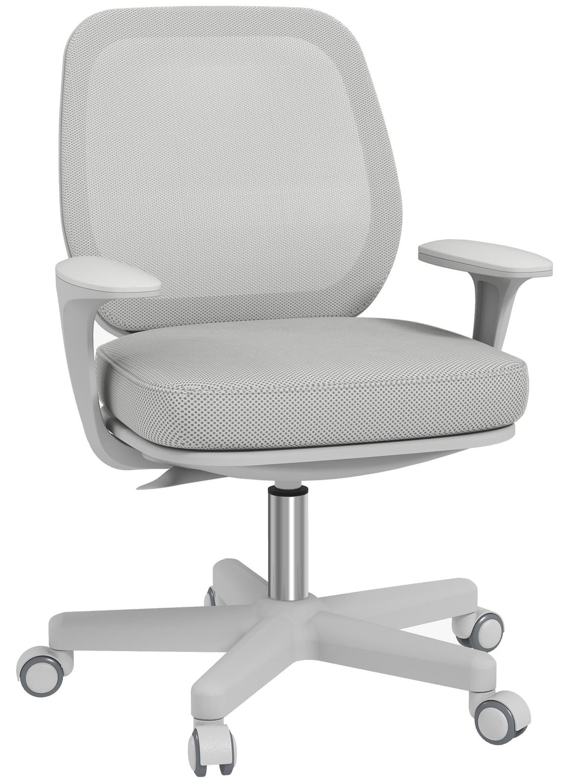 Vinsetto ergonomische bureaustoel met draaifunctie, grijs