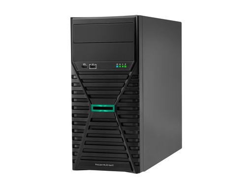 HPE ProLiant ML30 Gen11 - Server - Tower - 4U - 1-Weg - 1 x Xeon 6333P / 3.1 GHz - RAM 32 GB - SATA - Hot-Swap 6.4 cm (2.5") (P87458-425)